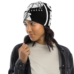 All-Over Print Beanie