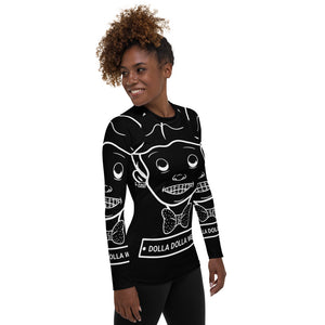 DollaDollaWear Women's Rash Guard