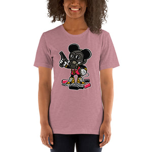 Gas Mask Mickey Short-Sleeve Unisex T-Shirt