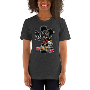 Gas Mask Mickey Short-Sleeve Unisex T-Shirt