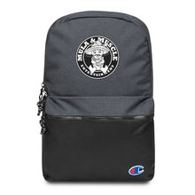 M.M.E Border Baby Embroidered Champion Backpack