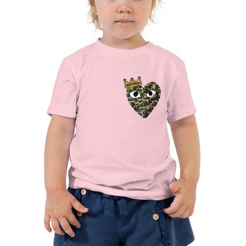 Camo Heartless Toddler Short Sleeve Tee