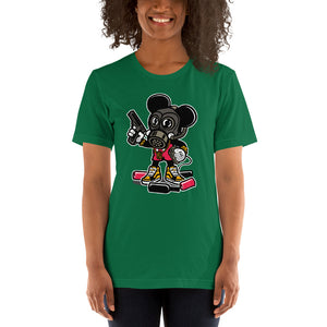 Gas Mask Mickey Short-Sleeve Unisex T-Shirt