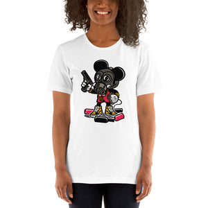 Gas Mask Mickey Short-Sleeve Unisex T-Shirt