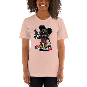 Gas Mask Mickey Short-Sleeve Unisex T-Shirt