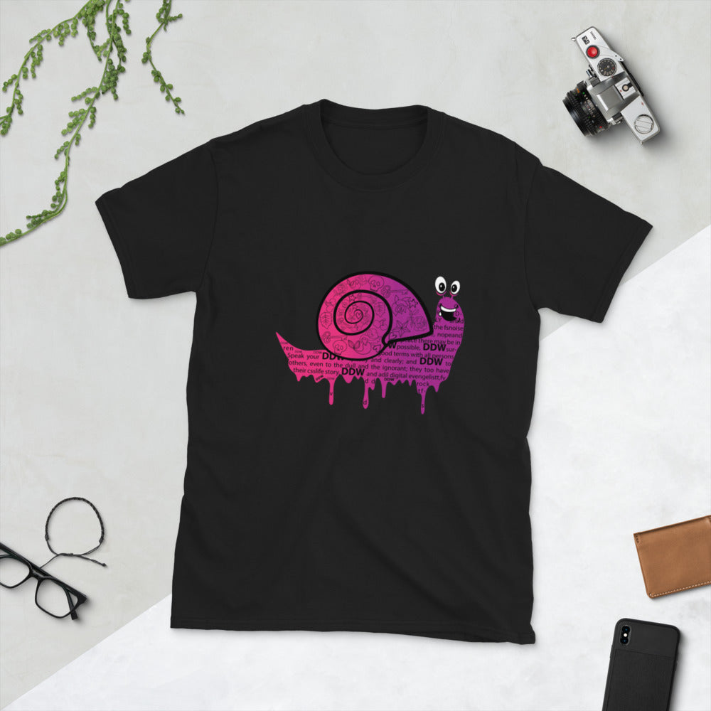 DDW Dripy Snail Short-Sleeve Unisex T-Shirt